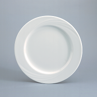Bauscher, Donna - Teller, flach, Fahne, weiss, uni, 31 cm Bauscher, Donna - Teller, flach, Fahne, weiss, uni, 31 cm