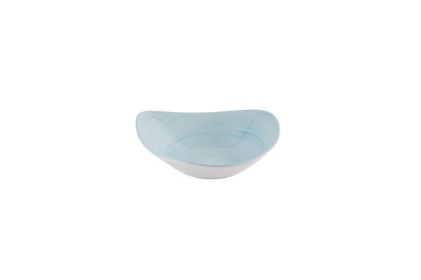Churchill, Stonecast Canvas : Breeze - Schale dreieckig, 23,5 cm/ 0,6 ltr.