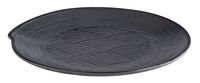 Teller DARK WAVE, Melamin, D: 22 cm, H: 2 cm, innen: Dekor, außen: schwarz Teller DARK WAVE, Melamin, D: 22 cm, H: 2 cm, innen: Dekor, außen: schwarz