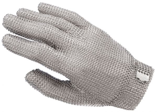 Stechschutzhandschuh, Edelstahldraht, Größe S, L: 22 cm