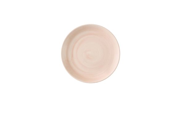 Churchill, Stonecast Canvas : Coral - Teller flach Coup, 21,7 cm