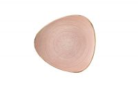 Churchill, Stonecast Raw : Terracotta - Teller flach dreieckig, 28,5 cm Churchill, Stonecast Raw : Terracotta - Teller flach dreieckig, 28,5 cm