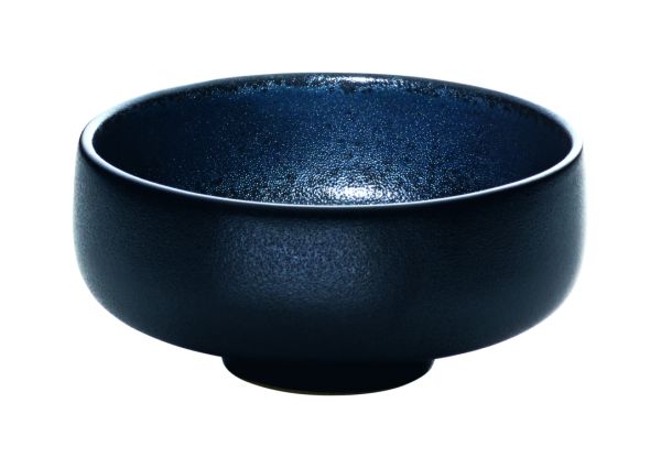 Playground, Steinzeug - NARA Schwarz : Dip-Schälchen rund 8 cm/ 0,1 ltr.