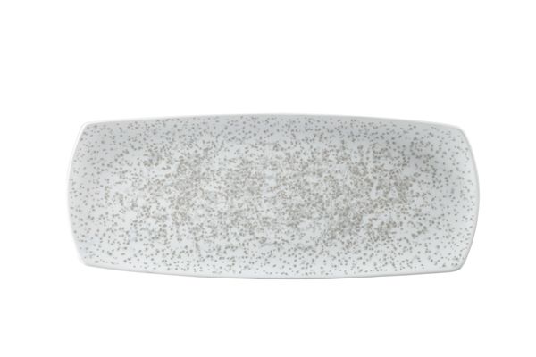 Churchill, Menu Shades : Caldera Chalk White - Platte rechteckig 35,5 x 14 cm
