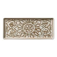 Heart & Soul, Soulmate : Sienna - Platte rechteckig, 35 x 15 cm Heart & Soul, Soulmate : Sienna - Platte rechteckig, 35 x 15 cm