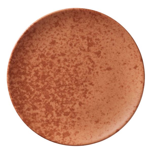 Bauscher, Sandstone : Dekor 425946 Orange - Teller flach coup rund 30 cm
