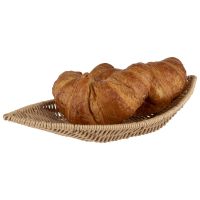 Vorschau: Korb in Schiffchenform COVE, Polypropylen, Edelstahldraht, 30 cm x 15 cm, H: 5 cm, Fb. beige Vorschau: Korb in Schiffchenform COVE, Polypropylen, Edelstahldraht, 30 cm x 15 cm, H: 5 cm, Fb. beige