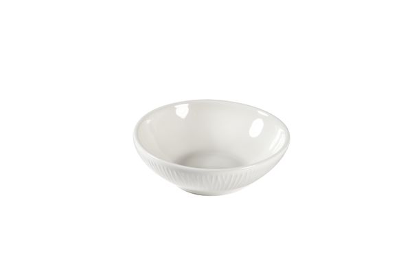 Churchill, Bamboo - Schale flach, uni/ weiss, 13 cm/ 0,26 ltr.