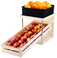 RAISER Obststation Vintage White, L: 750 mm, B: 330 mm, H: 330 mm RAISER Obststation Vintage White, L: 750 mm, B: 330 mm, H: 330 mm