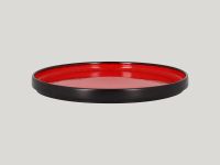 RAK, Fire : Red - Teller flach, senkrechter Rand, 26,7 x 2,6 cm RAK, Fire : Red - Teller flach, senkrechter Rand, 26,7 x 2,6 cm