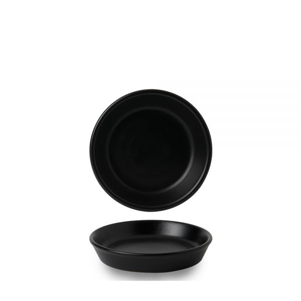 Dudson, Evo : Jet - Oliven-, Tapas- Schale rund, 15,9 cm