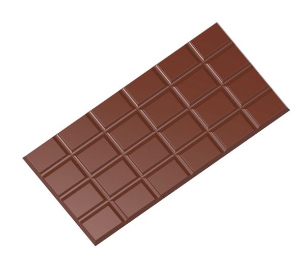 Schokoladen- Form, 275 x 175 mm, 1 x 2 Stück 156 x 77 x 4 mm