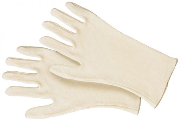 Unterziehhandschuhe, Baumwolle, Einheitsgröße, 31 x 10 cm