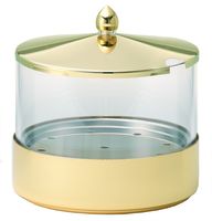 ELEGANCE Butterschale 1,5 ltr., Gold, L: 185 mm, B: 185 mm, H: 185 mm ELEGANCE Butterschale 1,5 ltr., Gold, L: 185 mm, B: 185 mm, H: 185 mm