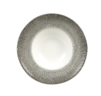 Churchill, Raku : Quartz Black - Teller tief Fahne, 24 cm/ 0,28 ltr. Churchill, Raku : Quartz Black - Teller tief Fahne, 24 cm/ 0,28 ltr.