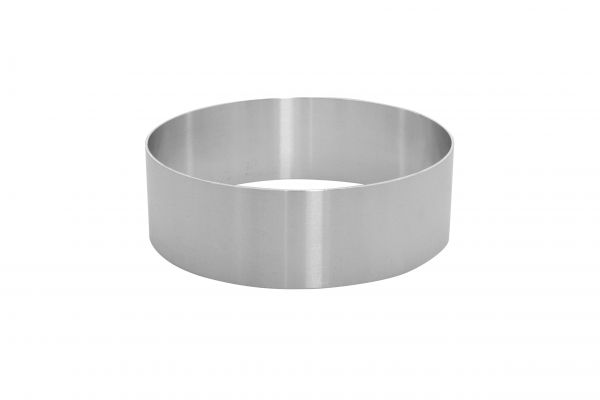 Tortenring, Aluminium, D: 220 mm, Höhe: 70 mm