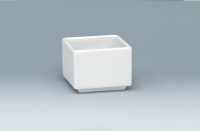 Schönwald, Unlimited - Schälchen eckig niedrig, weiss, uni, 5,1 cm/ 0,05 ltr. Schönwald, Unlimited - Schälchen eckig niedrig, weiss, uni, 5,1 cm/ 0,05 ltr.