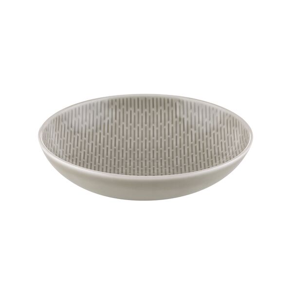 Bauscher, Scope : Glow Gray - Schale coup, relief, 16 cm/ 0,45 ltr.