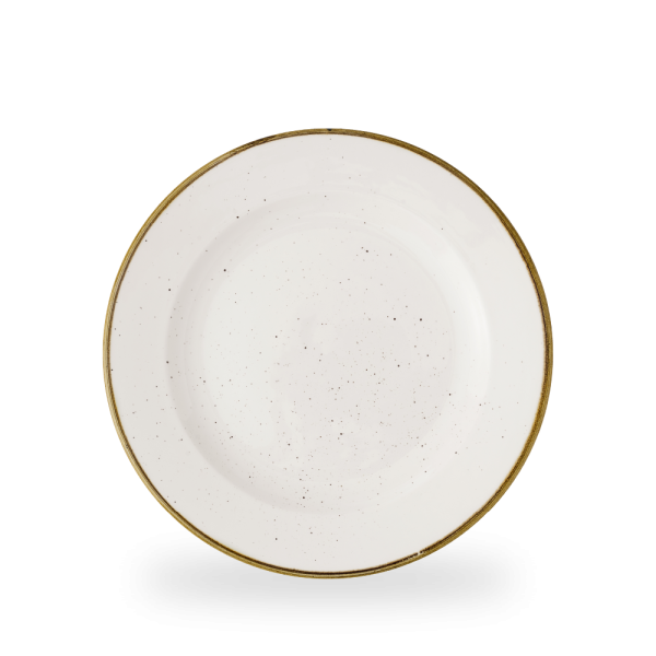Churchill, Stonecast Profile : Barley White - Teller flach Fahne, 27,6 cm