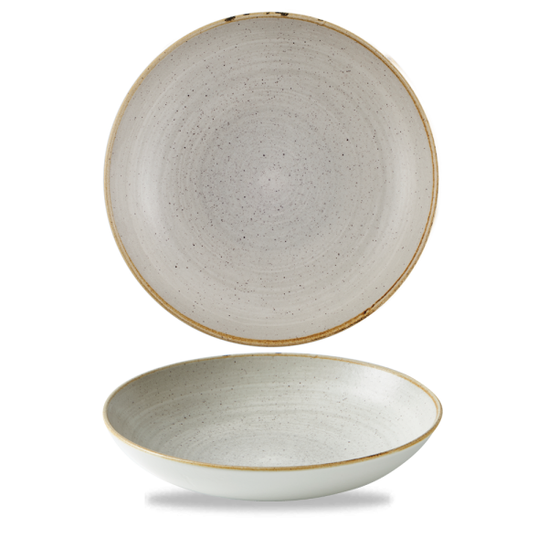 Churchill, Stonecast Raw : Grey Vellum - Teller tief Coup, 24,8 cm/ 1,11 ltr.