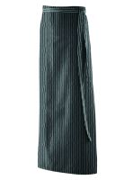 Bistroschürze mit Nadelstreifen, 100% BW, B 100 x L 100 cm Bistroschürze mit Nadelstreifen, 100% BW, B 100 x L 100 cm