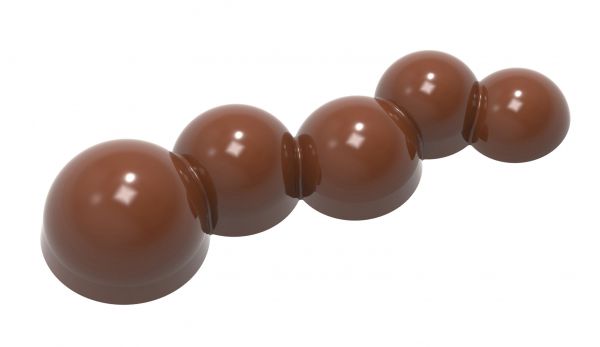 Schokoladen- Form, 275 x 135 mm, 3 x 8 Stück 20 x 20 x 19 mm