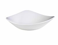 Churchill, Vellum : White Matt Glaze - Schale dreieckig, 23,5 cm/ 0,6 ltr. Churchill, Vellum : White Matt Glaze - Schale dreieckig, 23,5 cm/ 0,6 ltr.