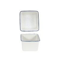 Churchill, Stonecast Hints : Indigo Blue - Auflaufform klein, 18 x 19 x 11,5 cm/ 2 ltr. Churchill, Stonecast Hints : Indigo Blue - Auflaufform klein, 18 x 19 x 11,5 cm/ 2 ltr.