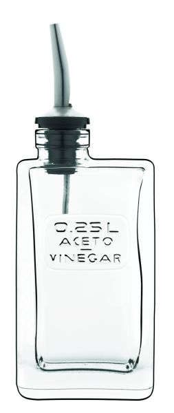 Playground, Glas - Essigflasche 0,25 ltr.