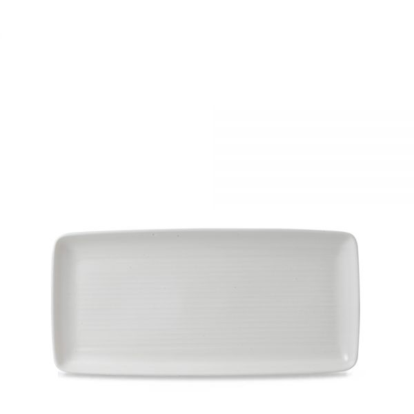 Dudson, Evo : Pearl - Tablett rechteckig, 27,2 x 12,5 cm