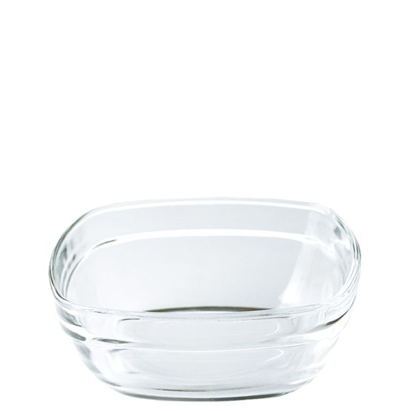 Duralex, Lys Carré - Stapelschüssel quadratisch trspt., 20 cm/ 1,95 ltr.