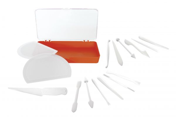 Marzipan-Modellierset, 15-teilig, Komplett-Set