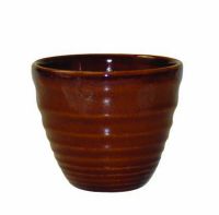Churchill, Bit on the Side - Wellen-Becher, uni/ zimtbraun, 9,5 x 8,3 cm/ 0,28 ltr. Churchill, Bit on the Side - Wellen-Becher, uni/ zimtbraun, 9,5 x 8,3 cm/ 0,28 ltr.