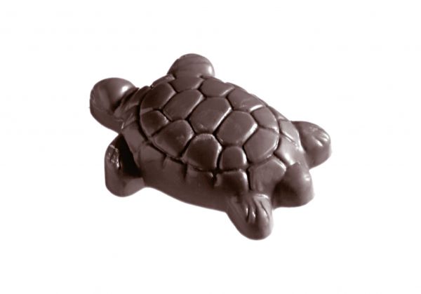 Schokoladen- Form Schildkröte, 275 x 135 mm, 3 x 5 Stück 50 x 35 x 12 mm