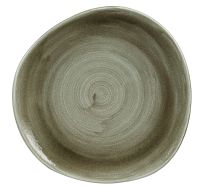Churchill, Stonecast Patina : Burnished Green - Teller flach rund Organisch, 28,6 cm Churchill, Stonecast Patina : Burnished Green - Teller flach rund Organisch, 28,6 cm