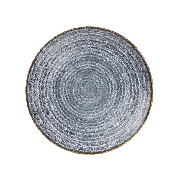 Churchill, Homespun : Slate Blue - Teller flach Coup, 21,7 cm