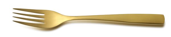 Comas, BCN Colors : PVD Gold 18/0 - Tafelgabel satiniert 200 mm