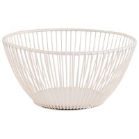 Korb SVART, Metall, D: 17,5 cm, H: 8 cm, Farbe: whisper white Korb SVART, Metall, D: 17,5 cm, H: 8 cm, Farbe: whisper white