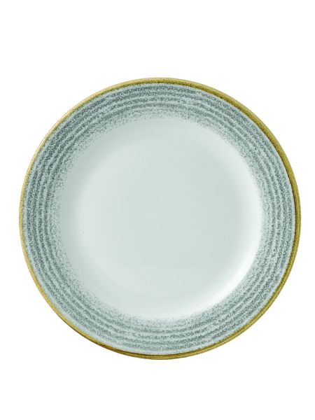 Churchill, Homespun : Stone Grey - Teller flach Fahne, 26,1 cm