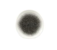 Churchill, Raku : Quartz Black - Teller flach rund Organisch, 18,6 cm Churchill, Raku : Quartz Black - Teller flach rund Organisch, 18,6 cm