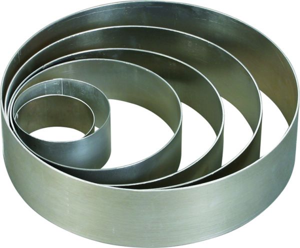 Tortenring, Aluminium, D: 460 mm, Höhe: 50 mm