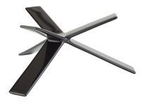 Buffetständer STAR, H: 8 cm, Metall, schwarz ummantelt Buffetständer STAR, H: 8 cm, Metall, schwarz ummantelt