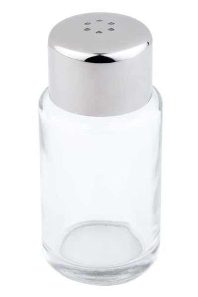 Salz / Pfefferstreuer D: 4 cm, H: 9 cm, Glas, 6 Löcher (je D: 1,85 mm)