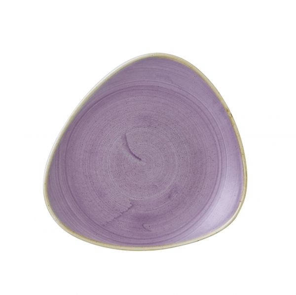 Churchill, Stonecast : Lavender - Teller flach dreieckig, 24,5 cm