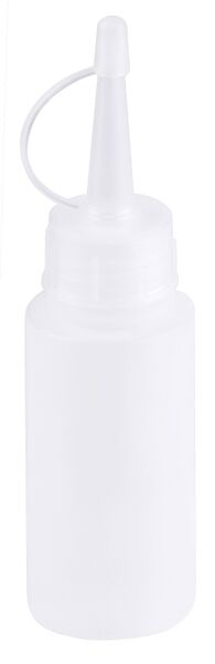 Enghalsflasche, I: 0,07 ltr., D: 3,5 cm, H: 13 cm, PE