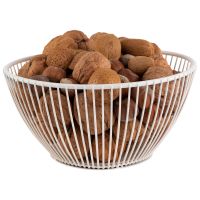 Vorschau: Korb SVART, Metall, D: 17,5 cm, H: 8 cm, Farbe: whisper white Vorschau: Korb SVART, Metall, D: 17,5 cm, H: 8 cm, Farbe: whisper white