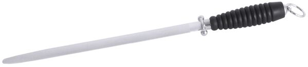 Wetzstahl, oval, Klingenlänge: 30 cm, L: 45 cm, D: 20 x 10 mm