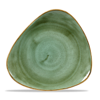 Churchill, Stonecast : Samphire Green - Teller flach dreieckig, 28,5 cm Churchill, Stonecast : Samphire Green - Teller flach dreieckig, 28,5 cm