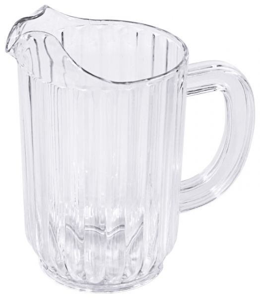Getränkekanne aus Polycarbonat, transparent, I: 0,9 ltr., H: 17,5 cm