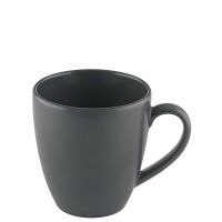 Bauscher, Sandstone : Dekor 700560 Dark Gray Uni - Kaffeebecher 0,32 ltr. Bauscher, Sandstone : Dekor 700560 Dark Gray Uni - Kaffeebecher 0,32 ltr.